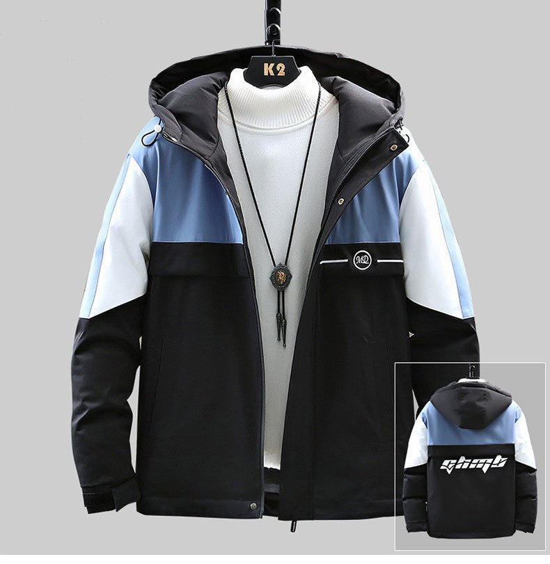 Men's Spring And Autumn Jackets Handsome Clothes New Tooling Ins Tide Jacket