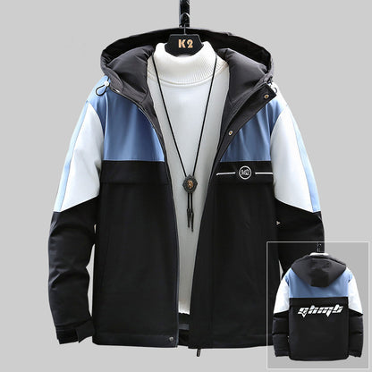 Men's Spring And Autumn Jackets Handsome Clothes New Tooling Ins Tide Jacket